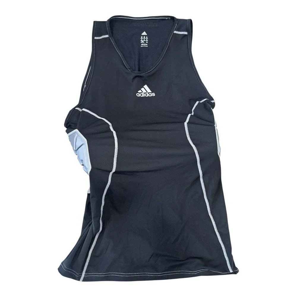 Adidas IRONSKIN 3 PAD TECHFIT Sleeveless Athletic Shirt (2XL)